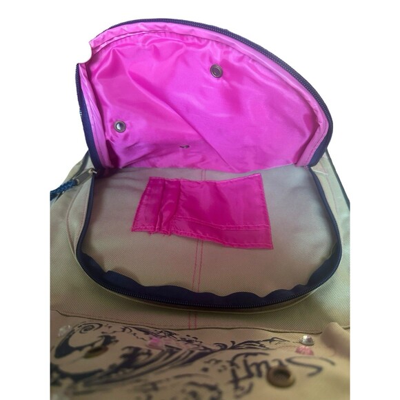 Stuff By Hilary Duff 2007 Backpack Pop Lizzie Mcguire Y2K RARE Design Bejeweled - Picture 9 of 15